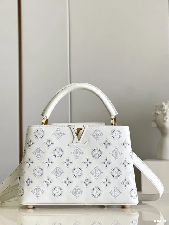 Affordable CAPUCINES VUITTON LOUIS BB 0812